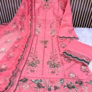 🌸 Premium Embroidered Three-Piece Set 🌸-3P15